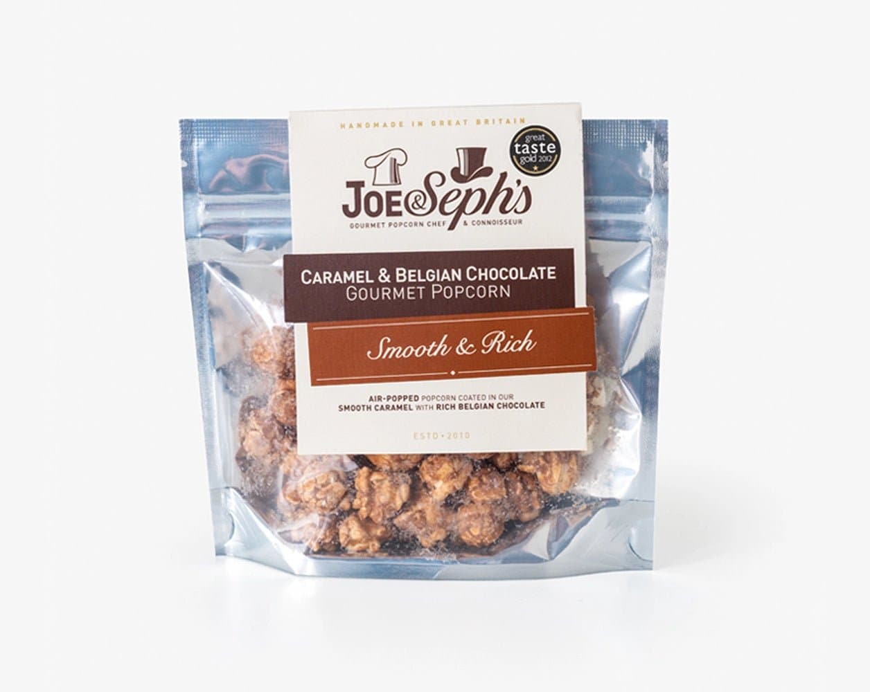 Joe & Seph's Caramel & Belgian Chocolate Popcorn 30g - IMP & MAKER