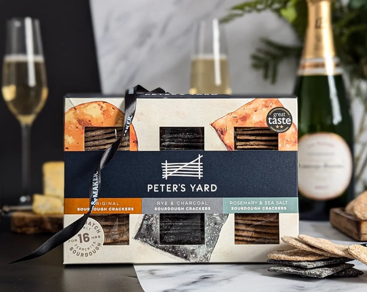 Laurent - Perrier Champagne & Artisan Cheese Board Gift Hamper - IMP & MAKERIMP & MAKERIMP191