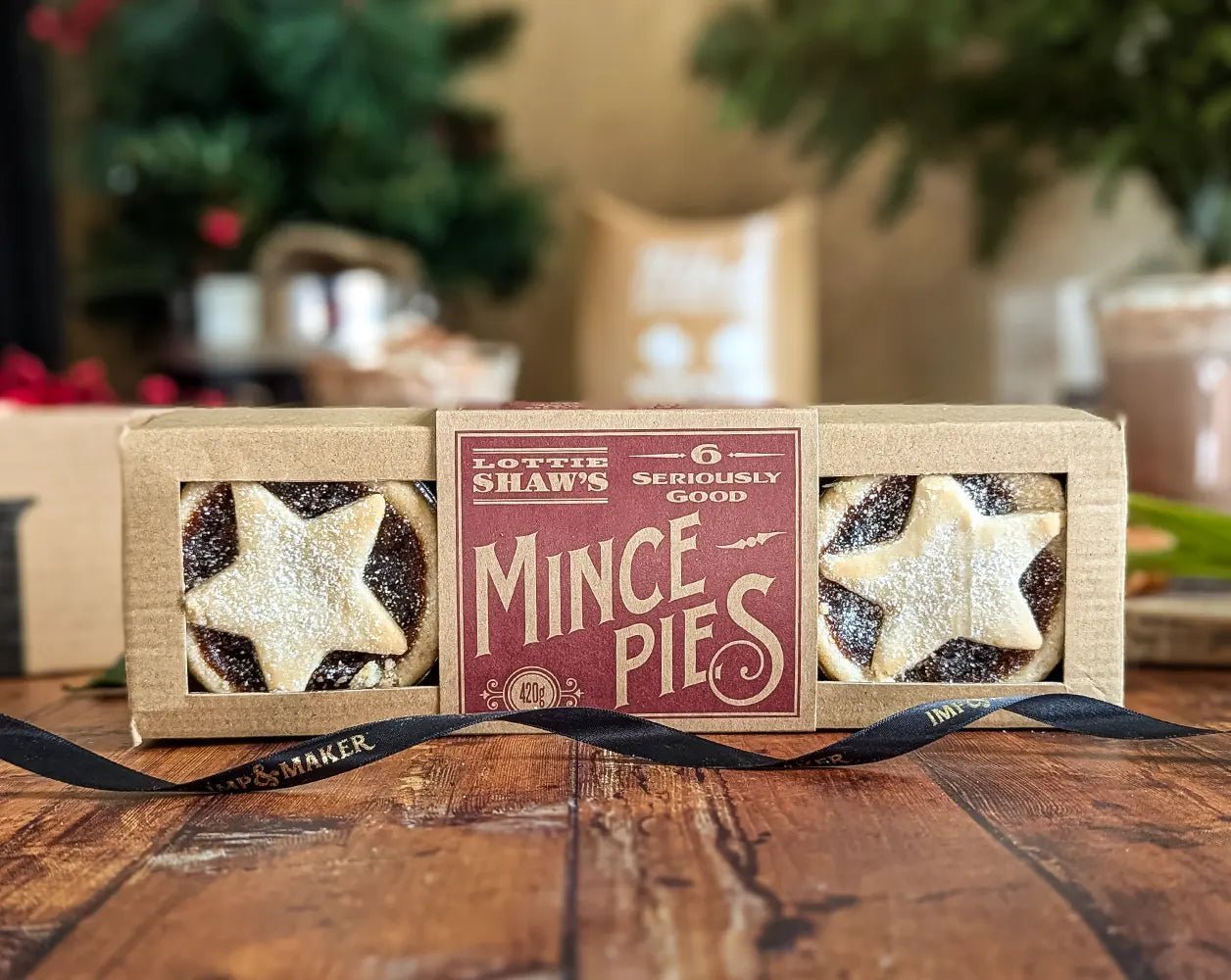 Lottie Shaws Handmade Luxury Mince Pies - 6 Pack - IMP & MAKERLottie ShawsLOTSHAW6IMP & MAKERChristmas Eve Family Hamper Box - IMP & MAKERIMP & MAKERXMAS24 - 01