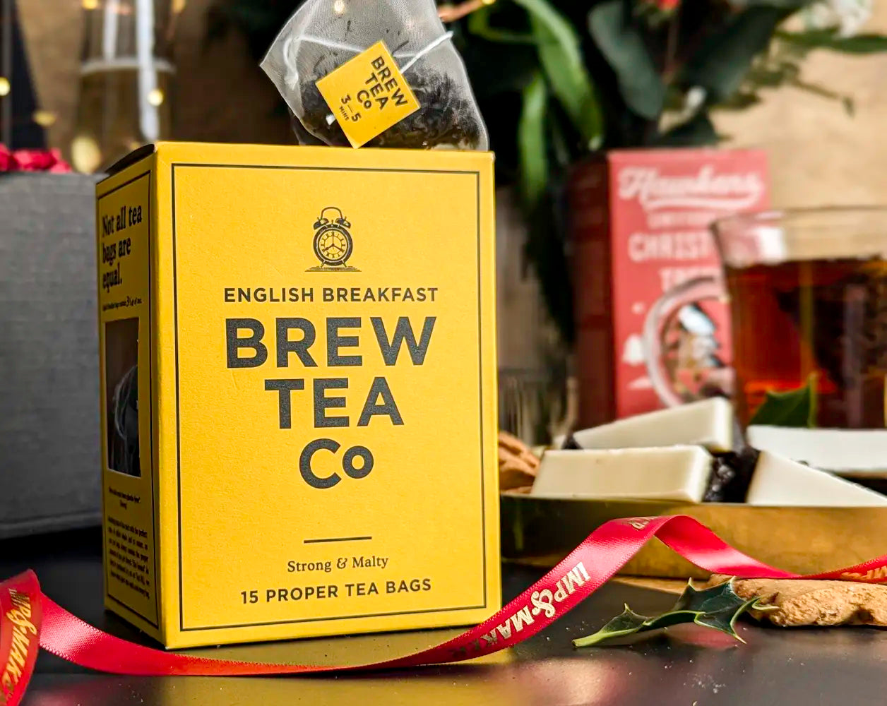 Luxury Christmas Afternoon Tea & Fizz Gift Hamper | IMP & MAKER