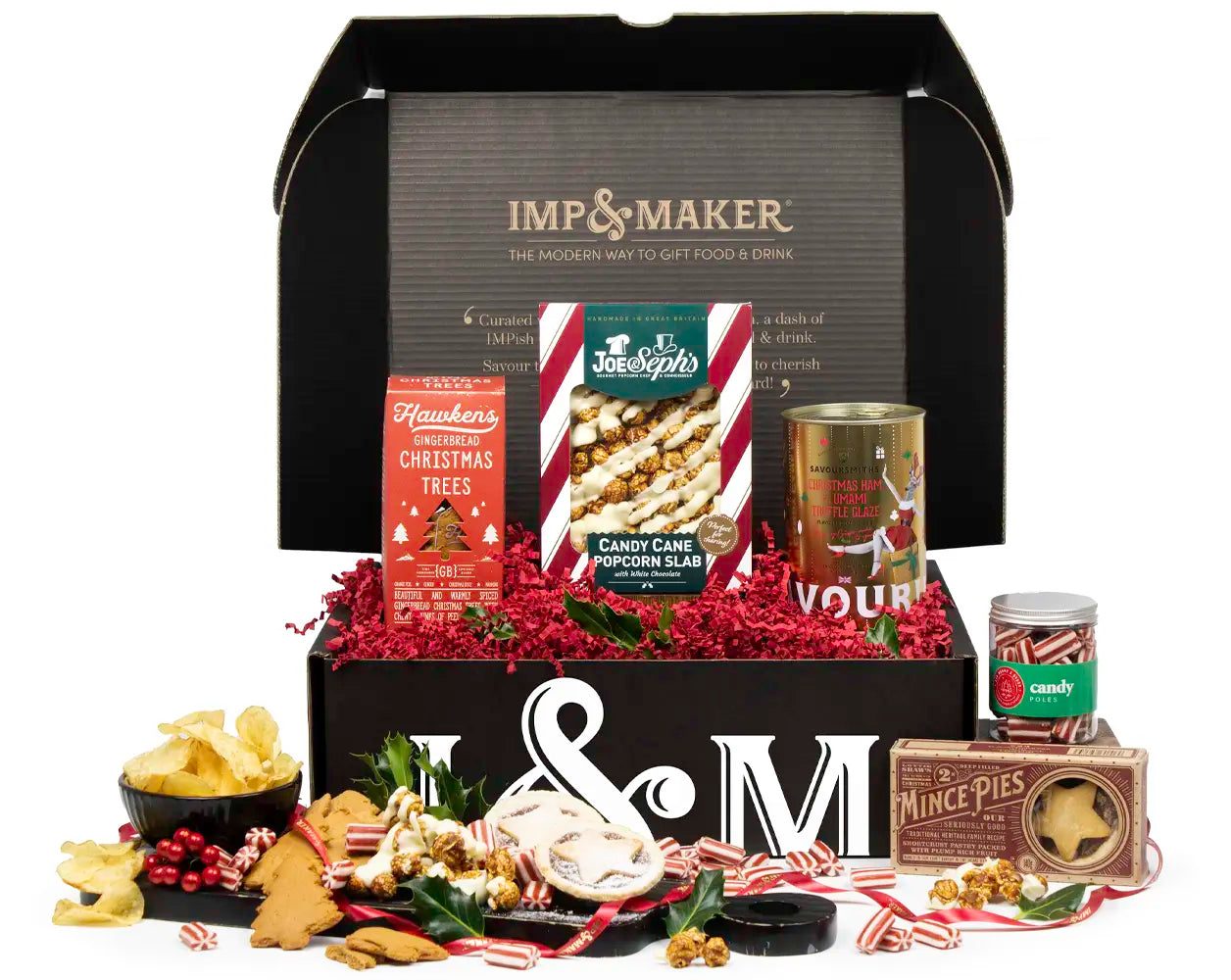 Luxury Festive Treats Gift Box Hamper | IMP & MAKER