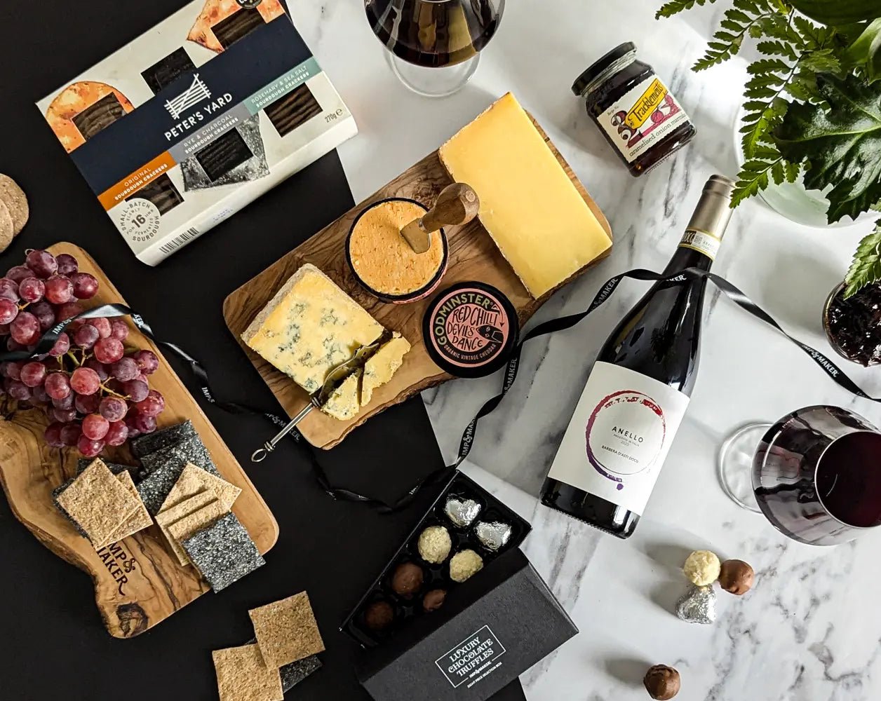 Luxury Wine and Cheese Board Experience Hamper - IMP & MAKERIMP & MAKERVAL13