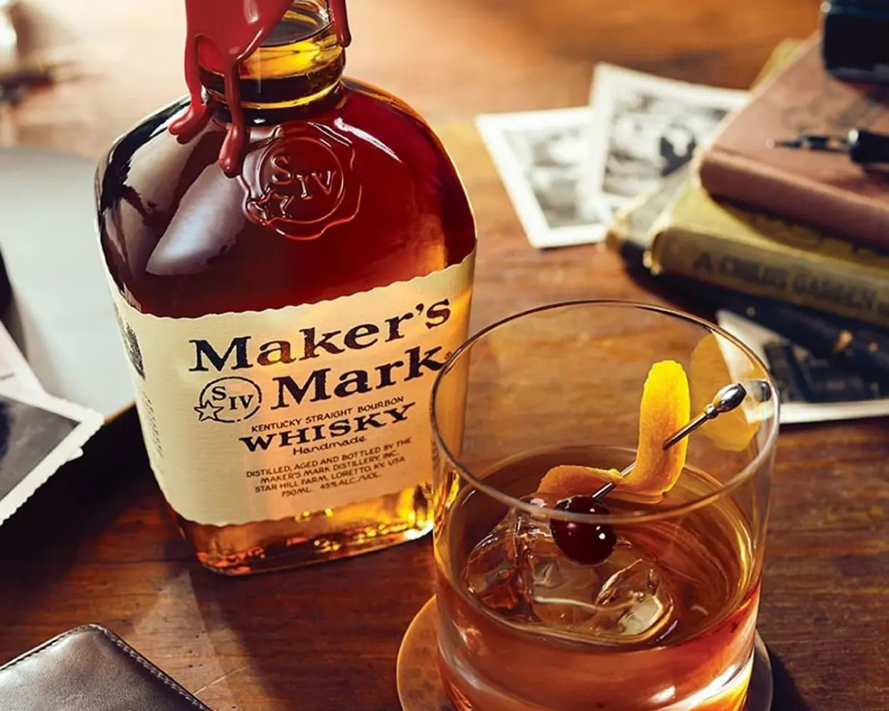 Maker's Mark Bourbon Whiskey 70cl - IMP & MAKER