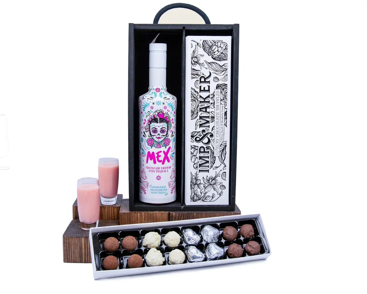 Mex Crema Strawberry & IMP Chocolates BOX208 - IMP & MAKER