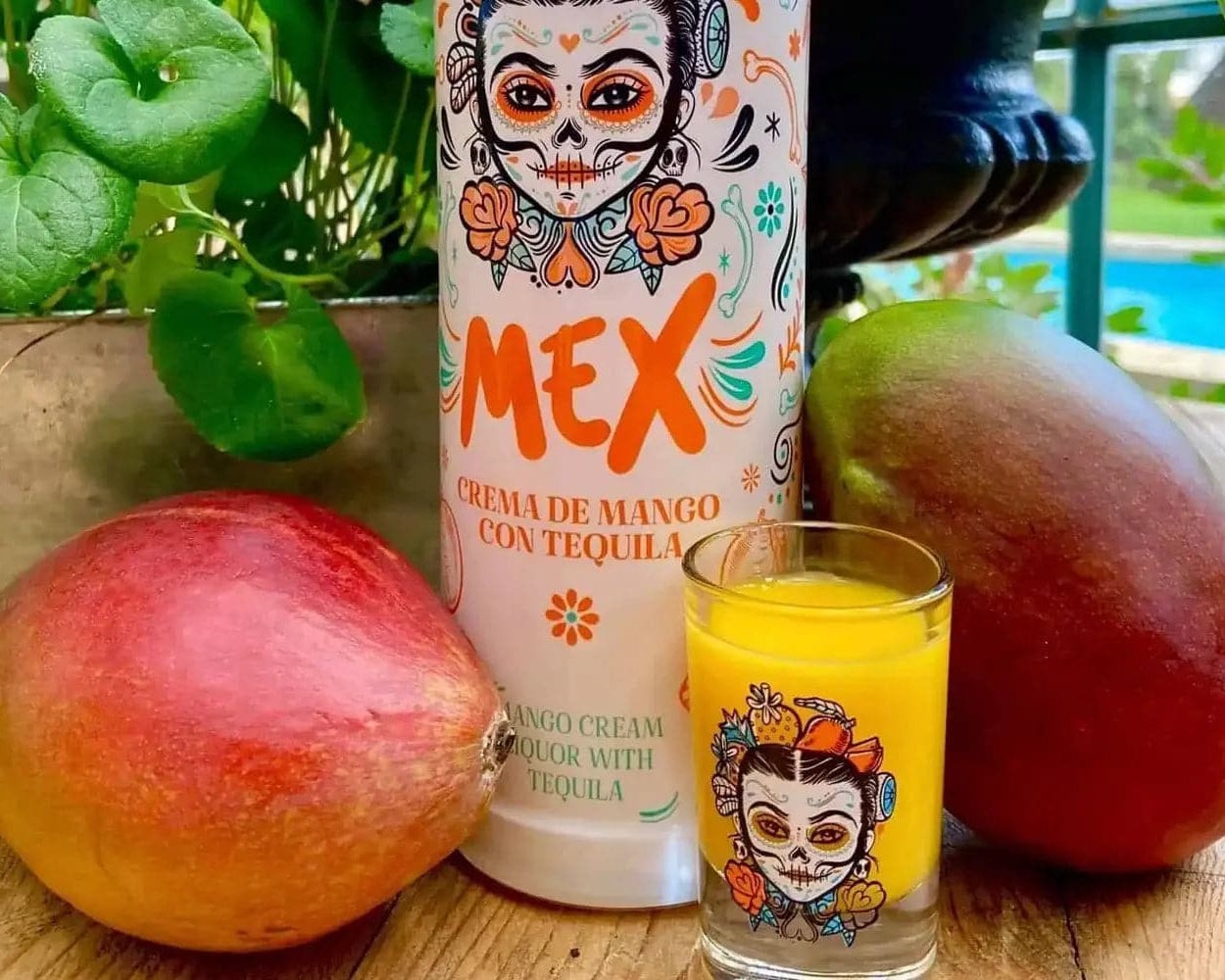 Mex Crema de Mango con Tequila Mango Cream 70cl - IMP & MAKER