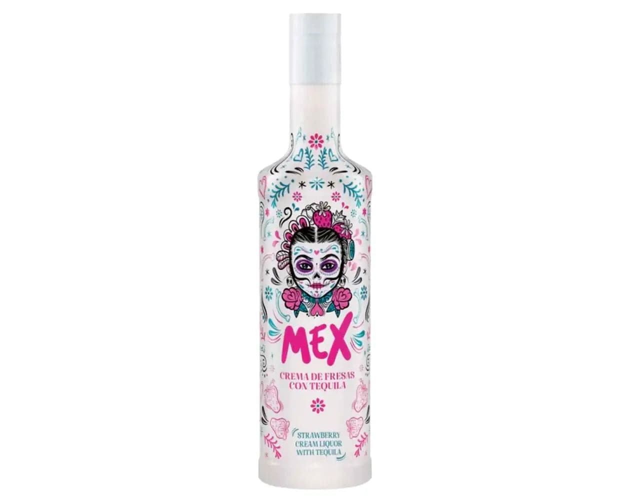 MEX Strawberry Cream With Tequila 70cl 17% ABV - IMP & MAKER