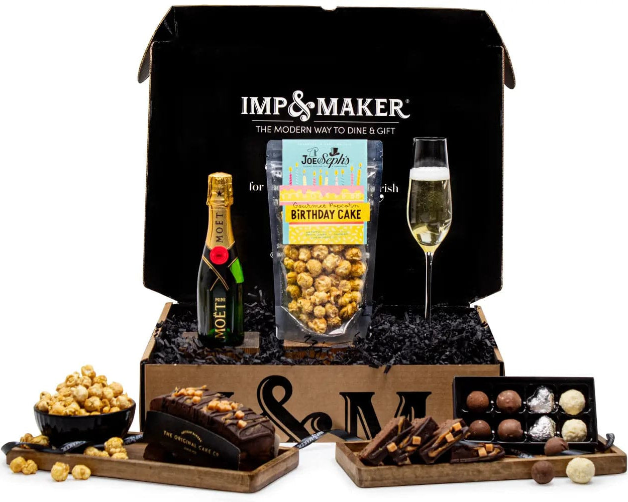 Mini Moet & Birthday Cake Gift Set - IMP & MAKER