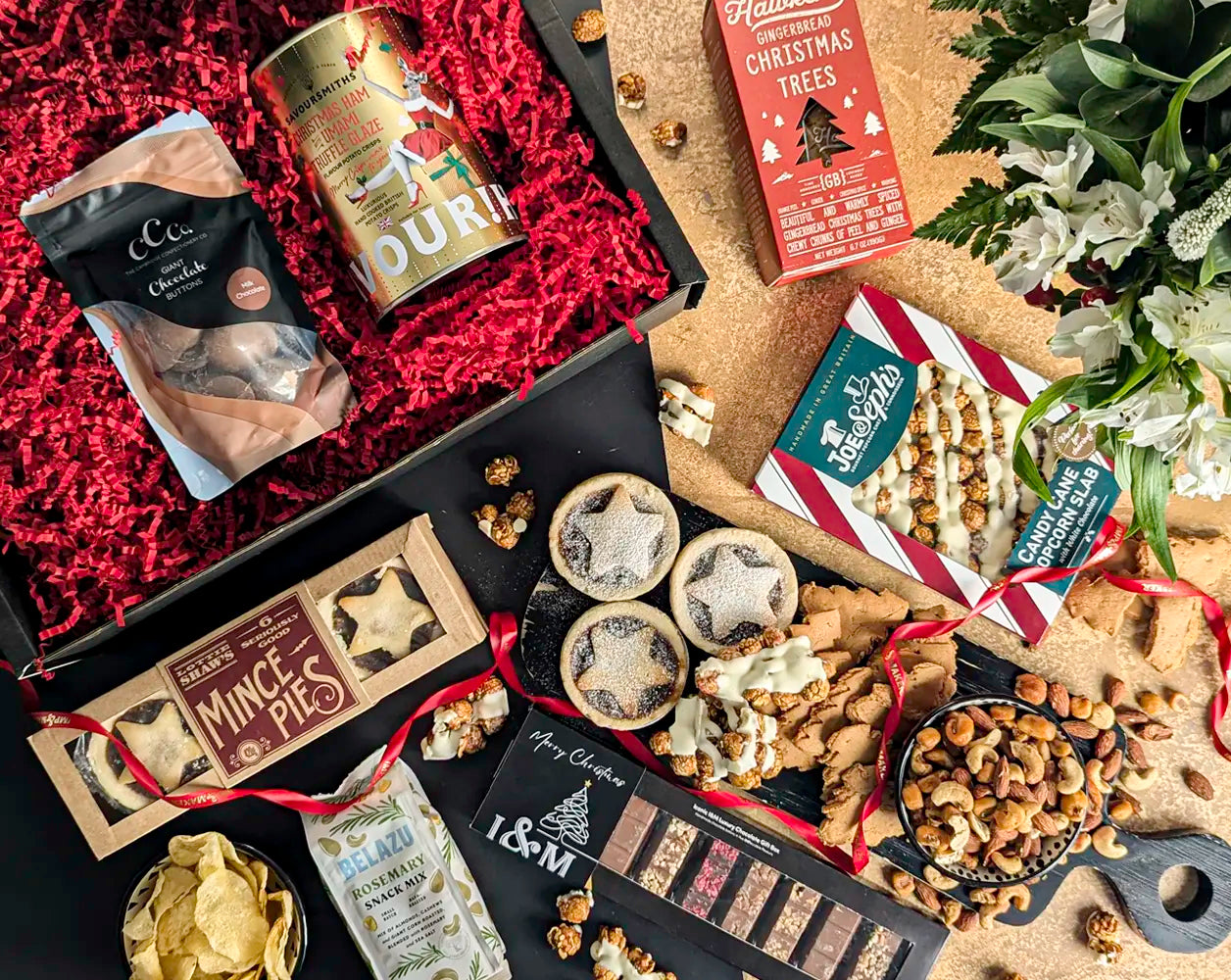 Naughty But Nice Snacks & Treats Christmas Hamper | IMP & MAKER