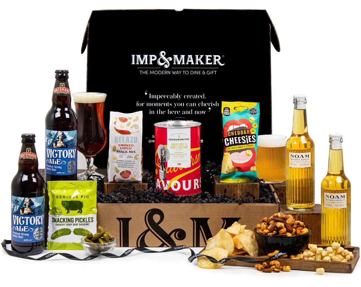 Noam Beer, Batemans Craft Ale & Artisan Nibbles Gift Set - IMP & MAKERIMP & MAKERIMP127