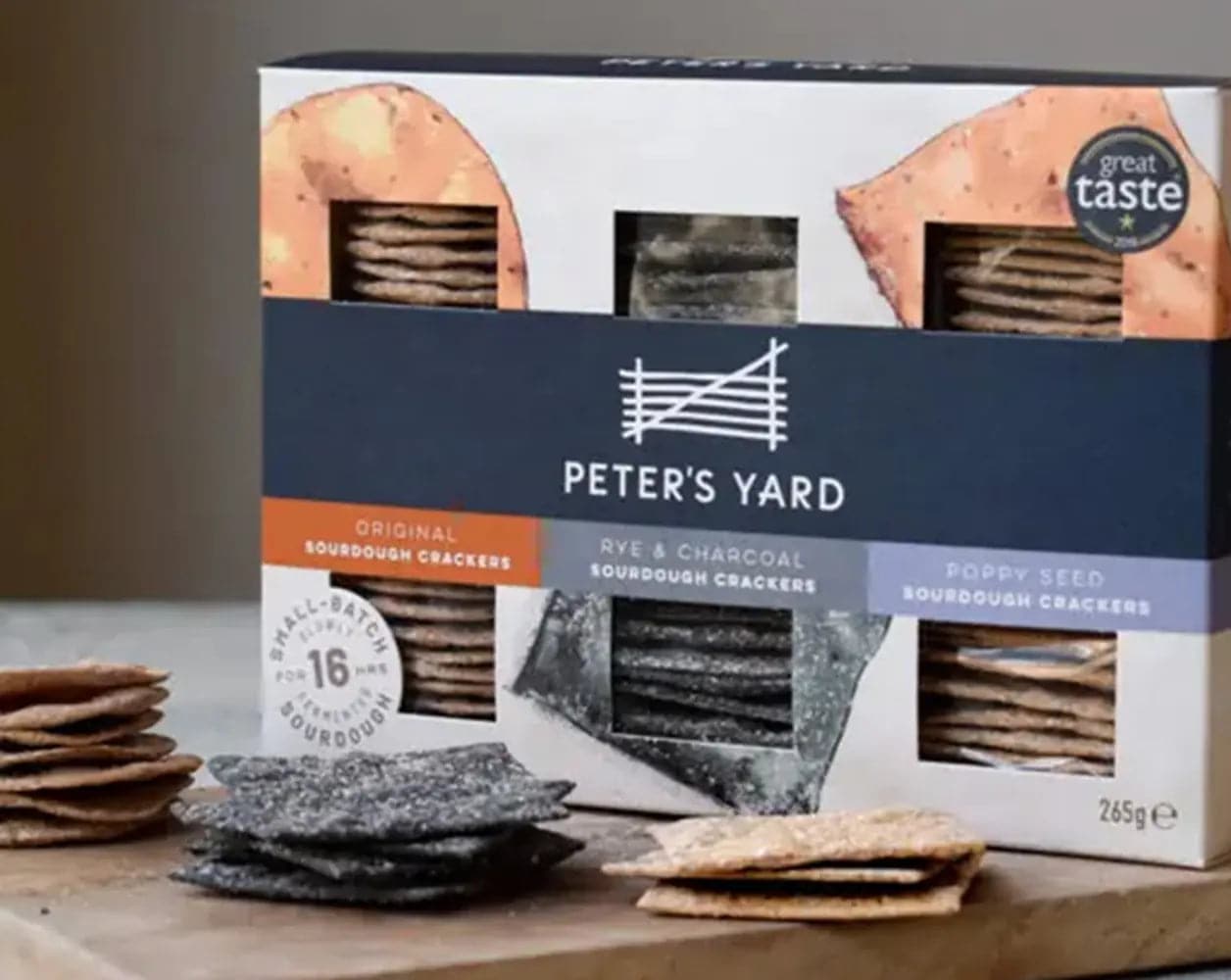 Peter's Yard Sourdough Cracker Selection 270g - IMP & MAKER