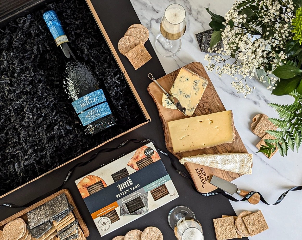 Premium Prosecco & Cheese Board Gift Hamper - IMP & MAKERIMP & MAKERIMP193IMP & MAKERPremium Prosecco & Cheese Board Gift Hamper