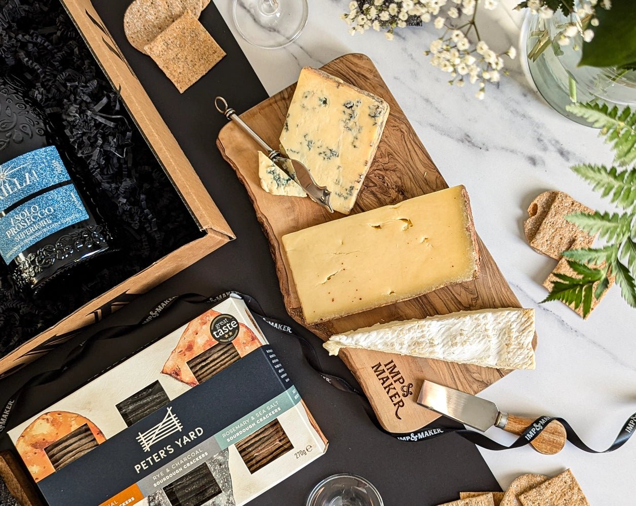 Premium Prosecco & Cheese Board Gift Hamper - IMP & MAKERIMP & MAKERIMP193IMP & MAKERPremium Prosecco & Cheese Board Gift Hamper