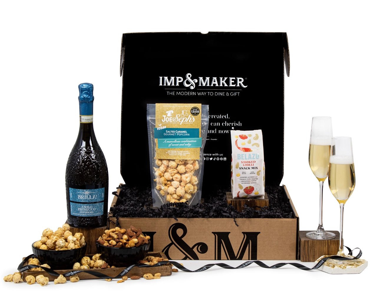 Prosecco & Snacks Gift Set - IMP & MAKERIMP & MAKERIMP188IMP & MAKERProsecco & Snacks Gift Set