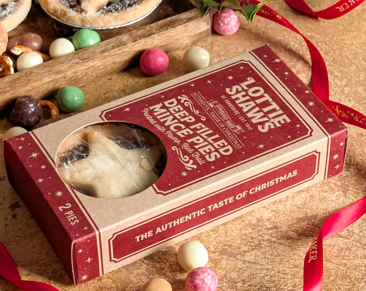 Red Wine & Festive Treats Gift Hamper | IMP & MAKER