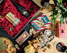 Christmas Red Wine & Festive Treats Gift Hamper | IMP & MAKER
