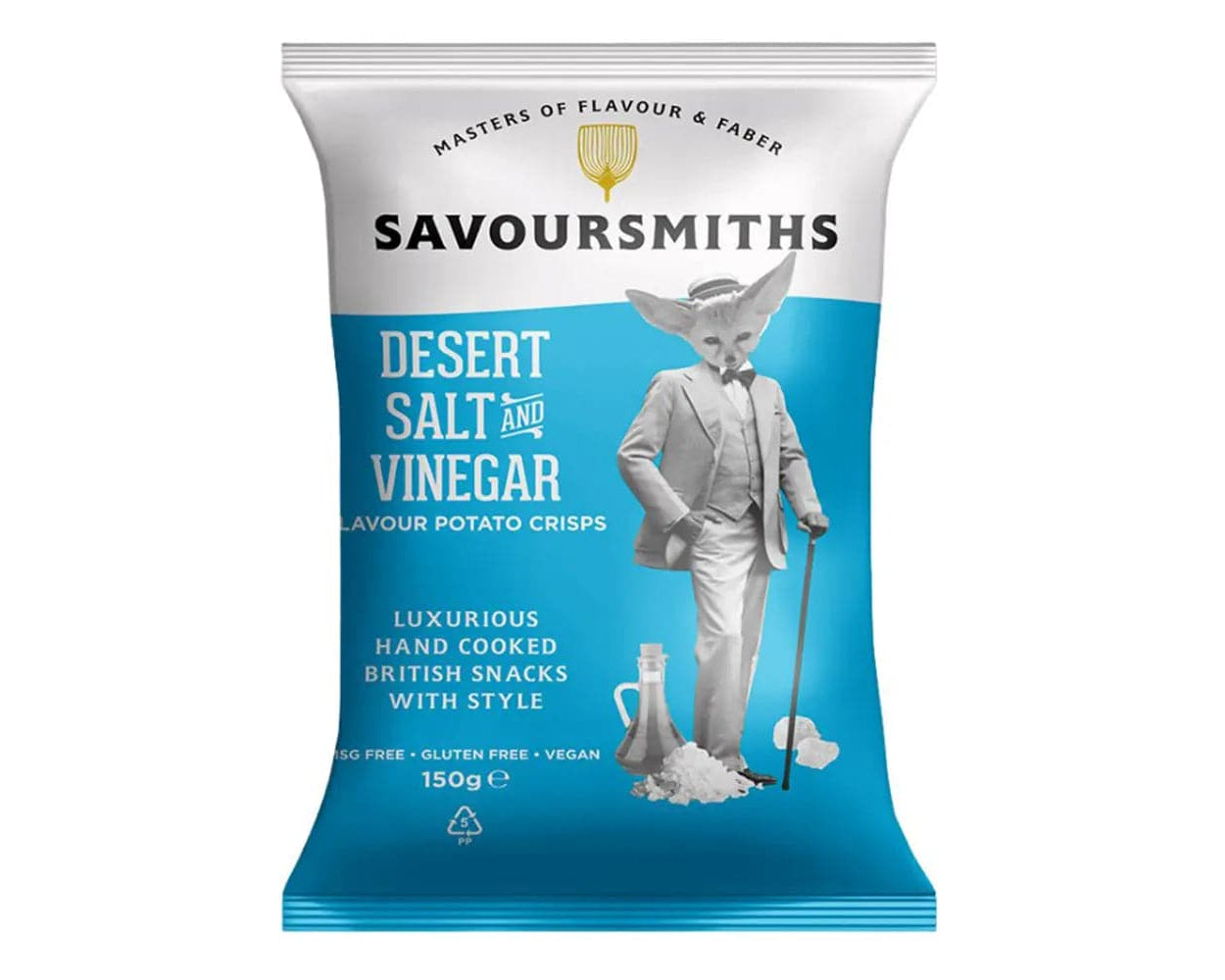 Savoursmiths Desert Salt & Vinegar Crisps - IMP & MAKER