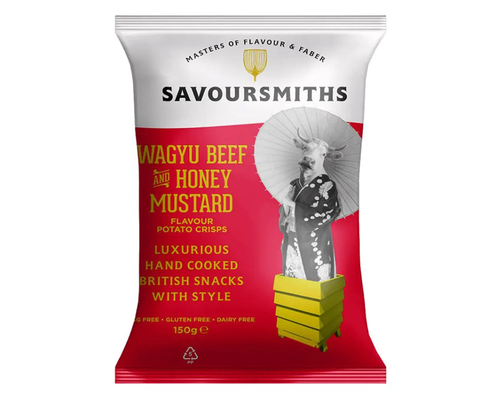 Savoursmiths Wagyu Beef & Honey Mustard Crisps - IMP & MAKER