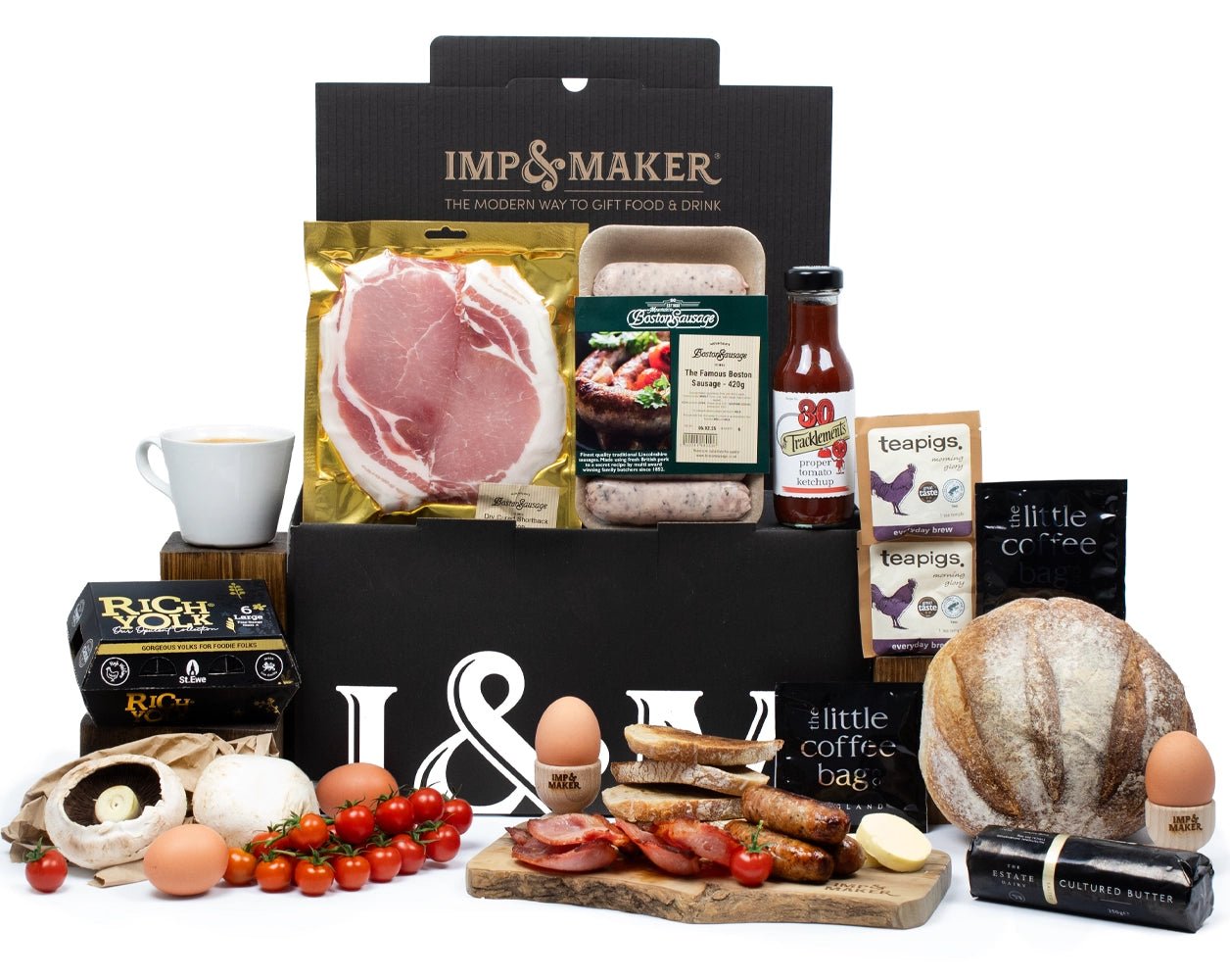 Signature British Farmhouse Breakfast Hamper - IMP & MAKERIMP & MAKERIMP916IMP & MAKERSignature British Luxury Breakfast Hamper - IMP & MAKER