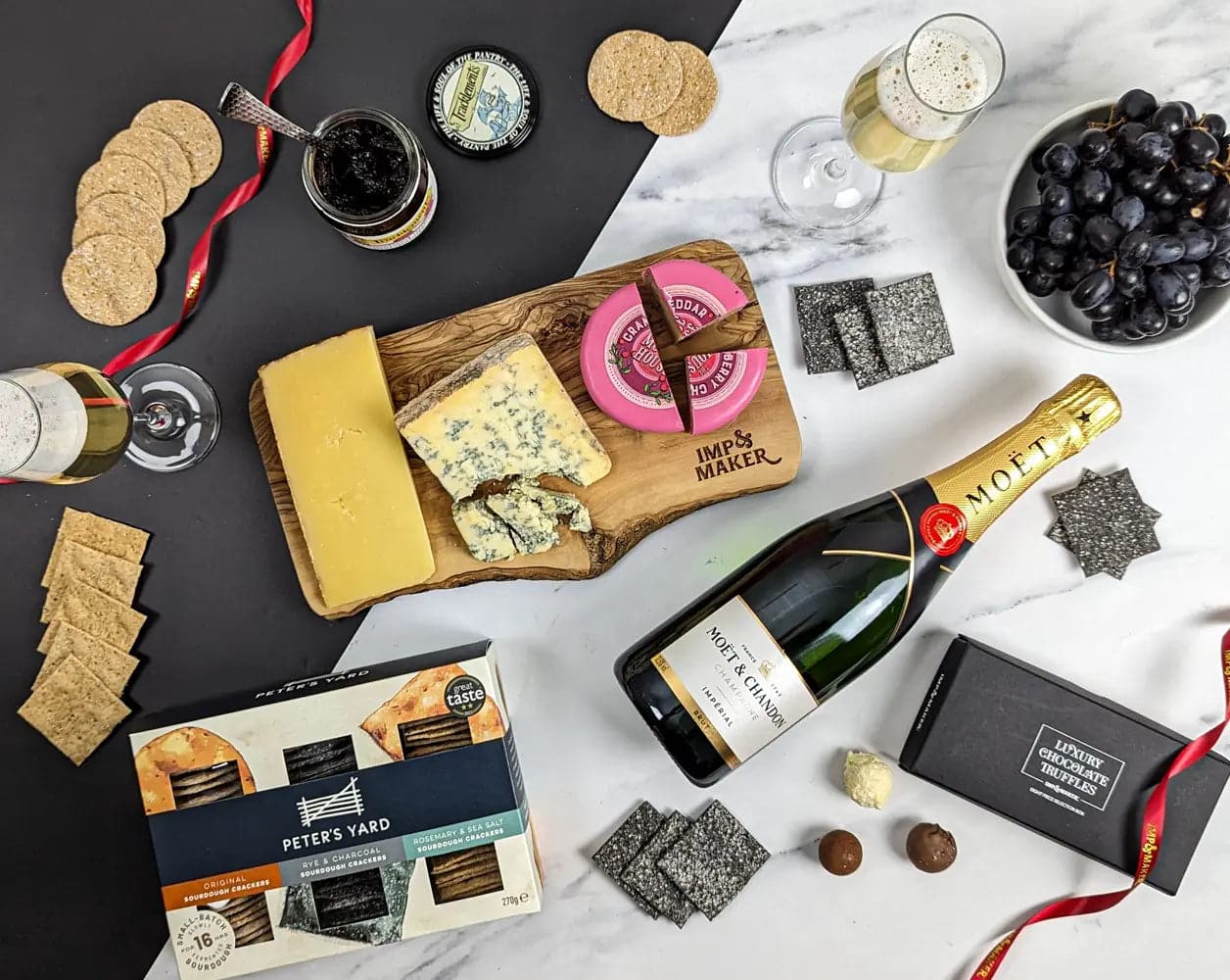 Signature Champagne Cheese Hamper - IMP & MAKER