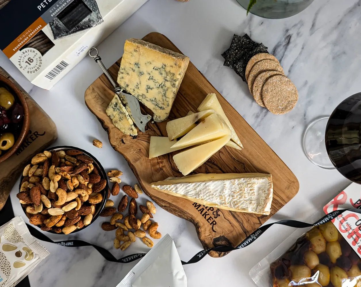 Signature Charcuterie, Cheese & Wine Experience Hamper - IMP & MAKERIMP & MAKERIMP017