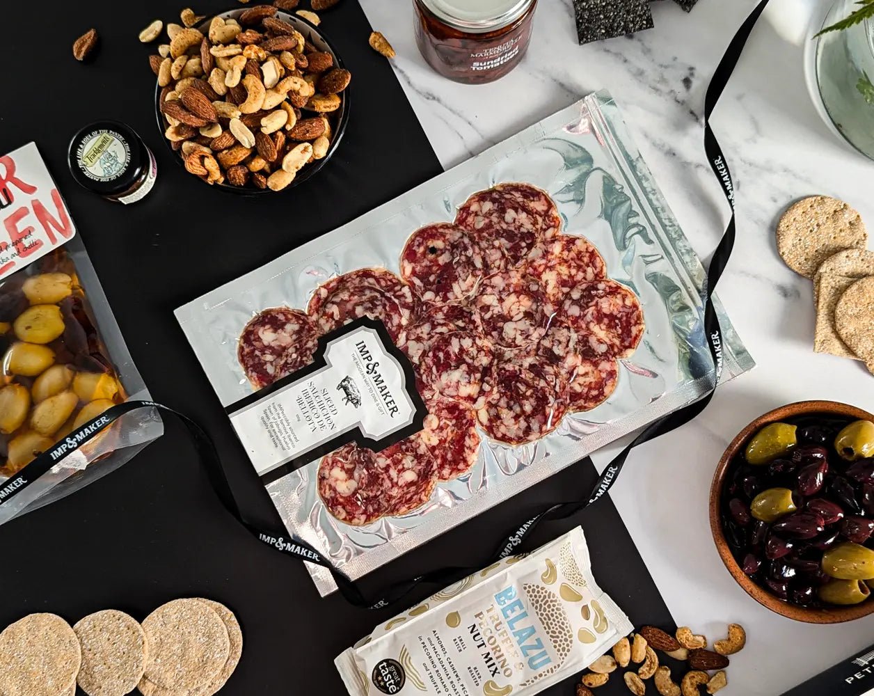 Signature Charcuterie, Cheese & Wine Experience Hamper - IMP & MAKERIMP & MAKERIMP017