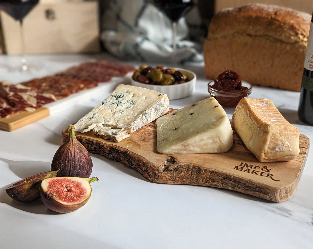 Signature Charcuterie, Cheese & Wine Hamper - IMP & MAKER