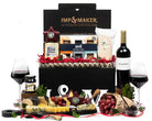 Signature Christmas Cheese Board & Red Wine Gift Hamper| IMP & MAKER