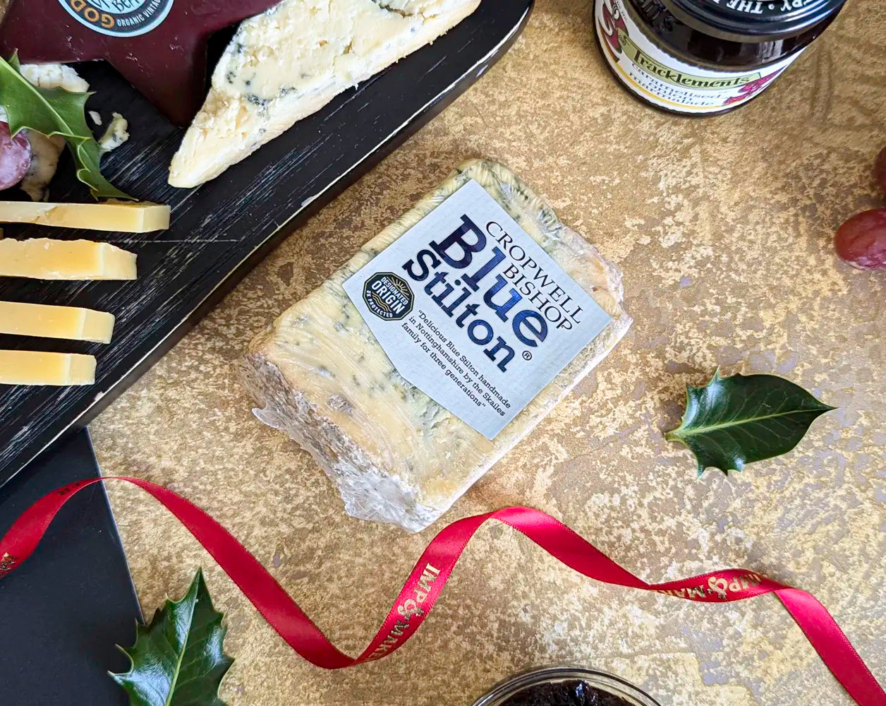 Signature Christmas Cheese Board & Red Wine Gift Hamper| IMP & MAKER