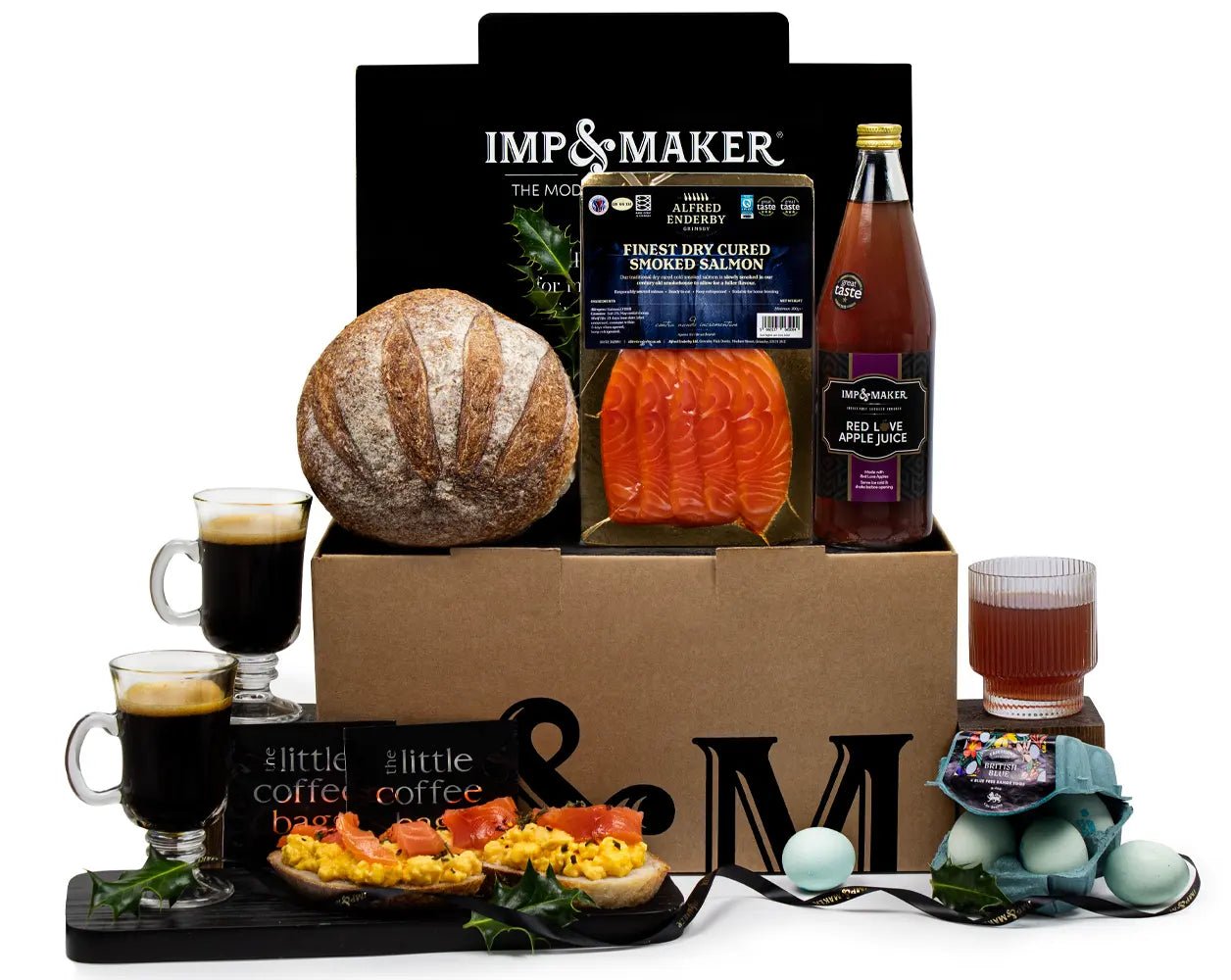 Signature Festive Breakfast Hamper Box - IMP & MAKER