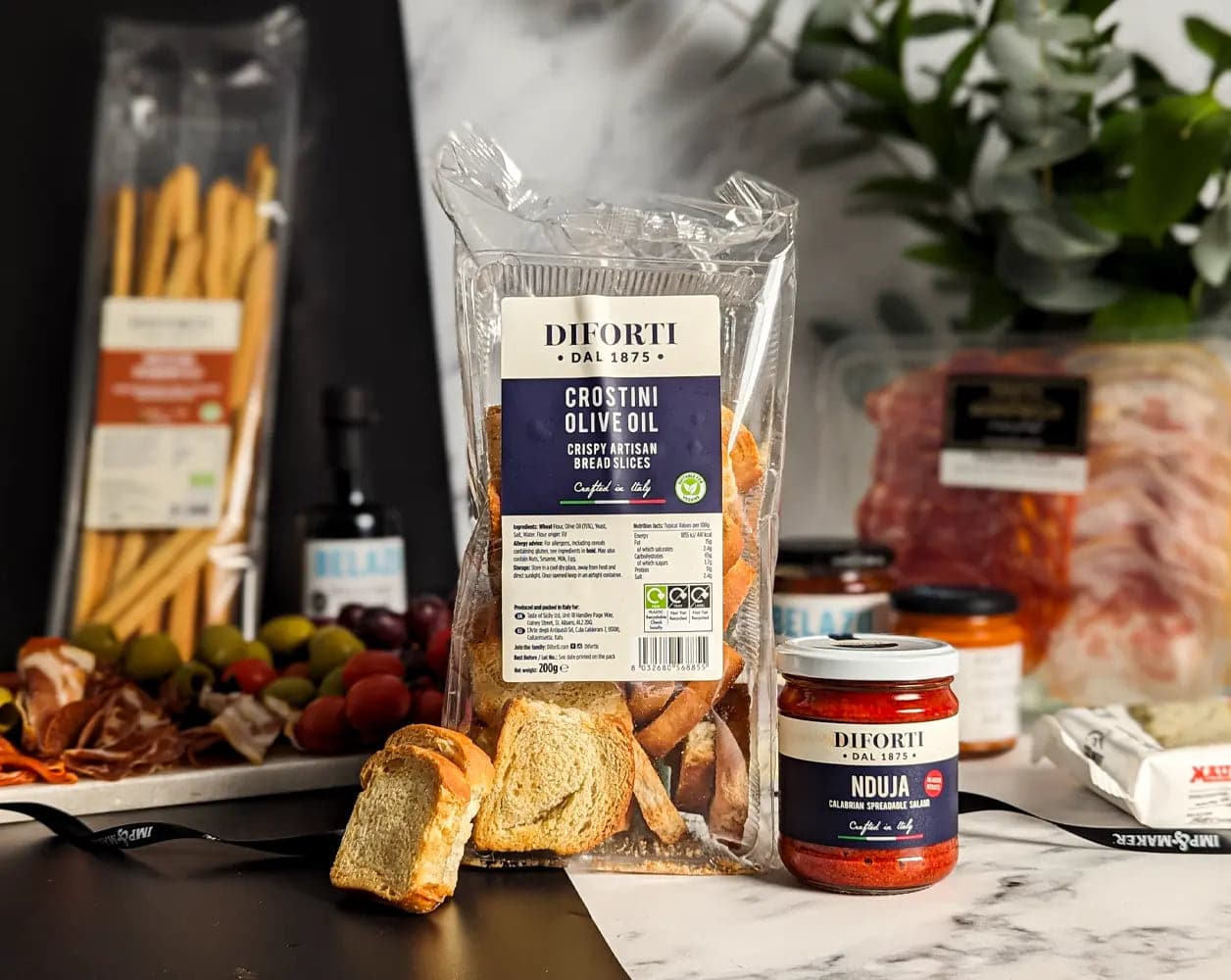 Signature Italian Sharing Antipasti Hamper - IMP & MAKER