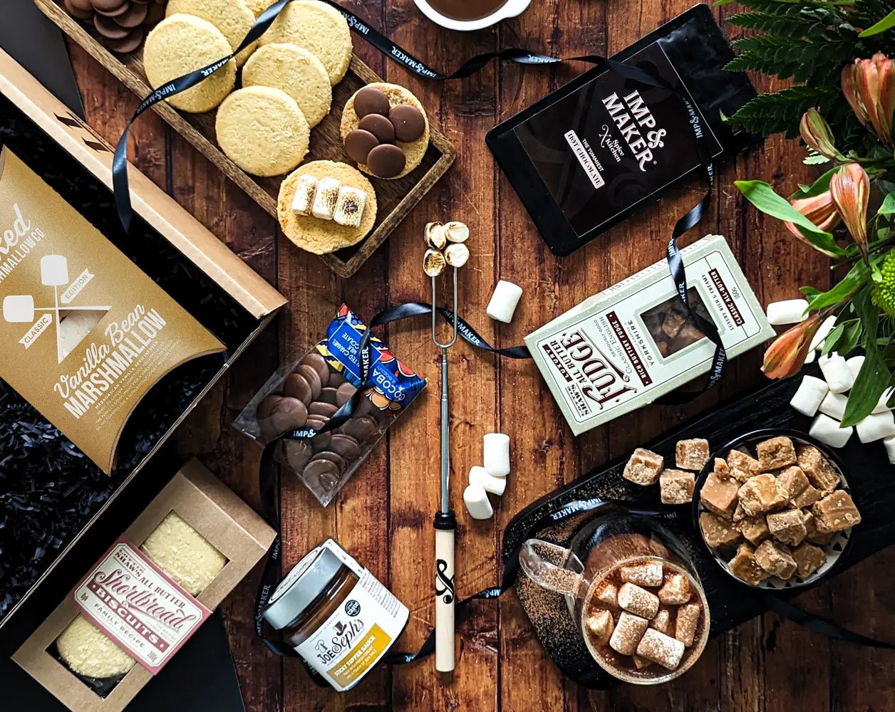 Smores & Fudge Fondue Hamper Gift Set - IMP & MAKERIMP & MAKERAW2303