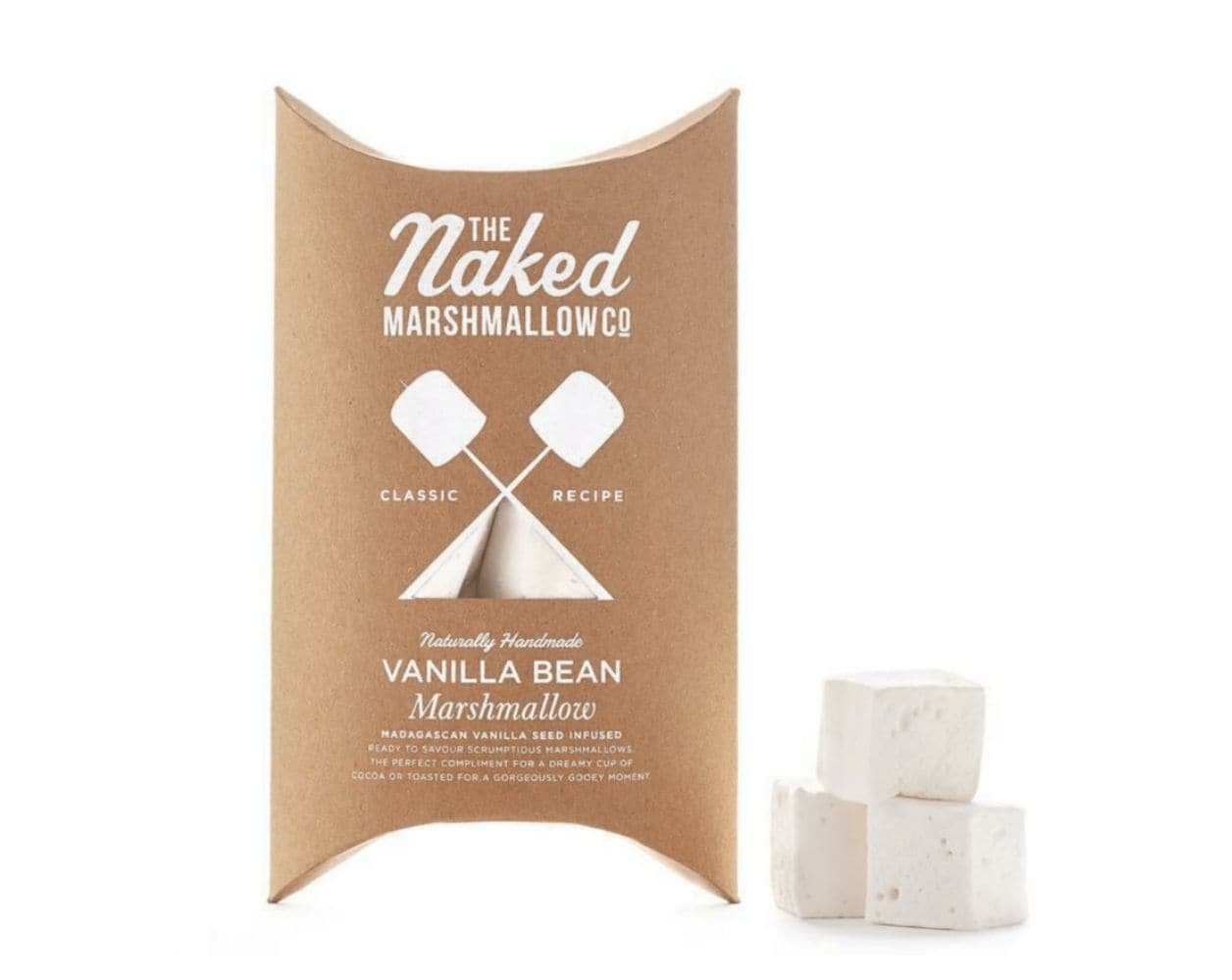 The Naked Marshmallow Co Vanilla Bean Marshmallows 120g - IMP & MAKER