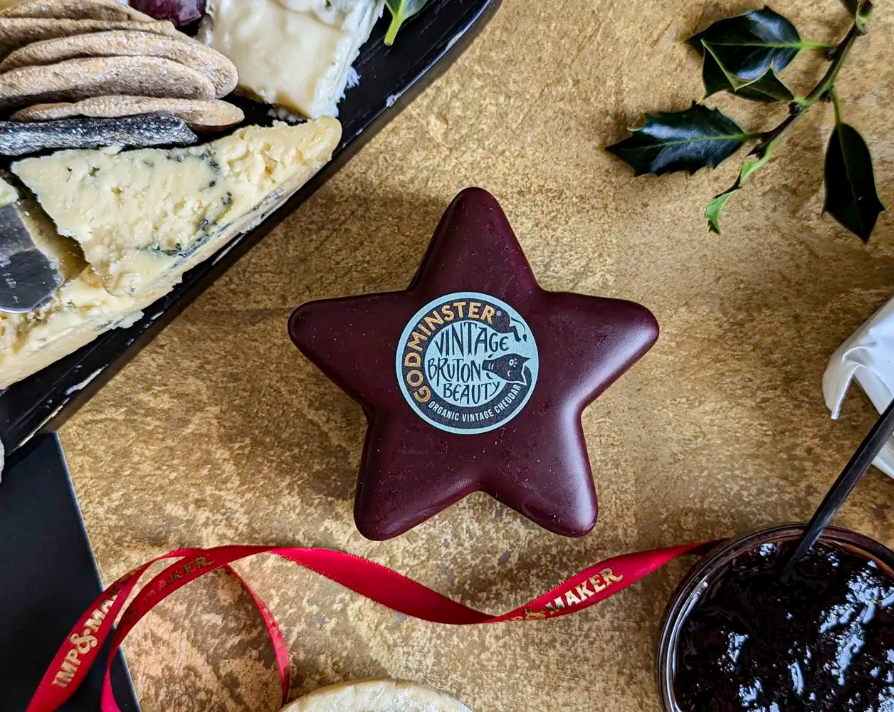 The Perfect Christmas Pairing Cheese and Wine Hamper | IMP & MAKER
