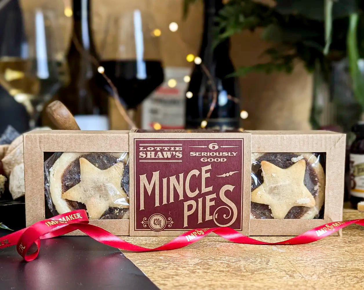 The Perfect Christmas Pairing Cheese and Wine Hamper | IMP & MAKER