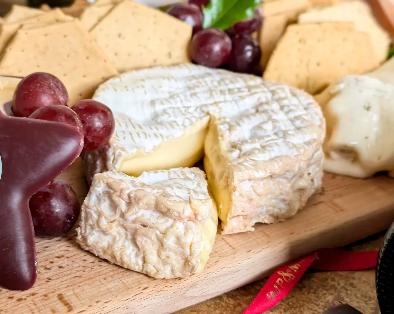 The Perfect Christmas Pairing Cheese and Wine Hamper | IMP & MAKER