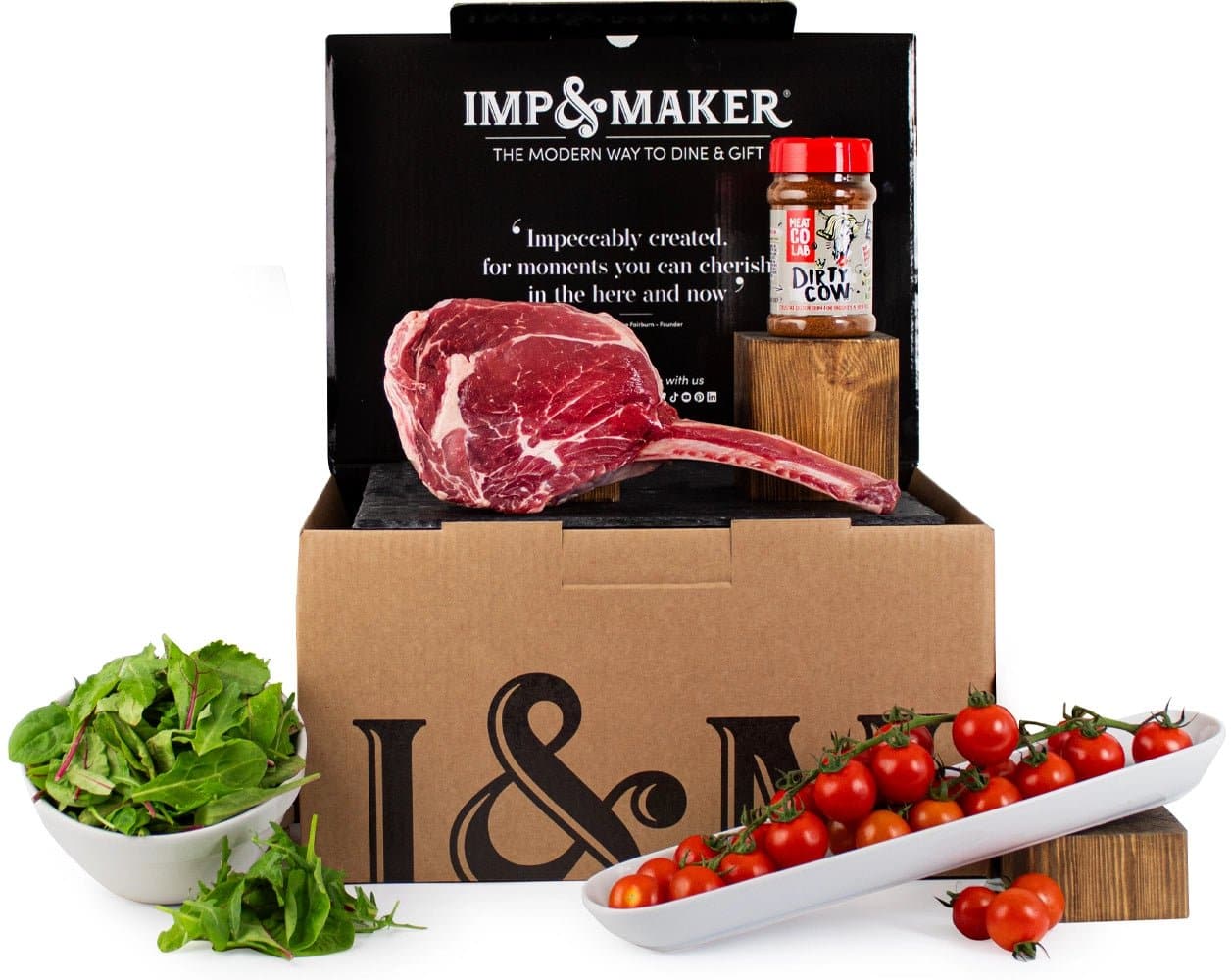 Tomahawk Steak & Rub - IMP & MAKER