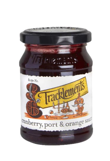 Tracklements Cranberry, Port & Orange Sauce 210g - IMP & MAKERTracklementsTRA005IMP & MAKERTracklements Cranberry, Port & Orange Sauce 210g