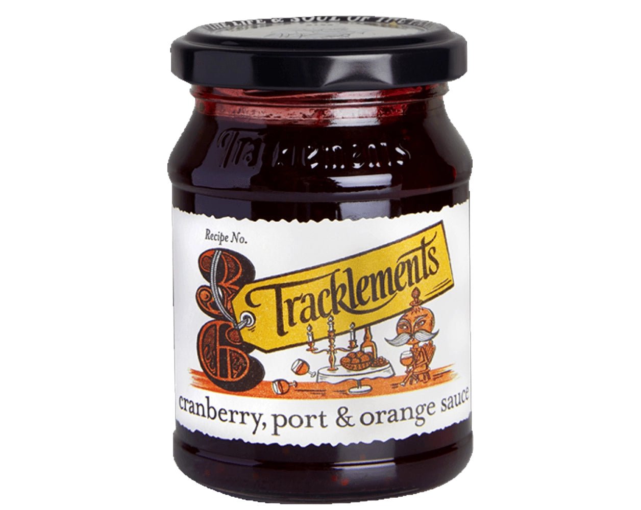 Tracklements Cranberry, Port & Orange Sauce 210g - IMP & MAKERTracklementsTRA005IMP & MAKERTracklements Cranberry, Port & Orange Sauce 210g - IMP & MAKER