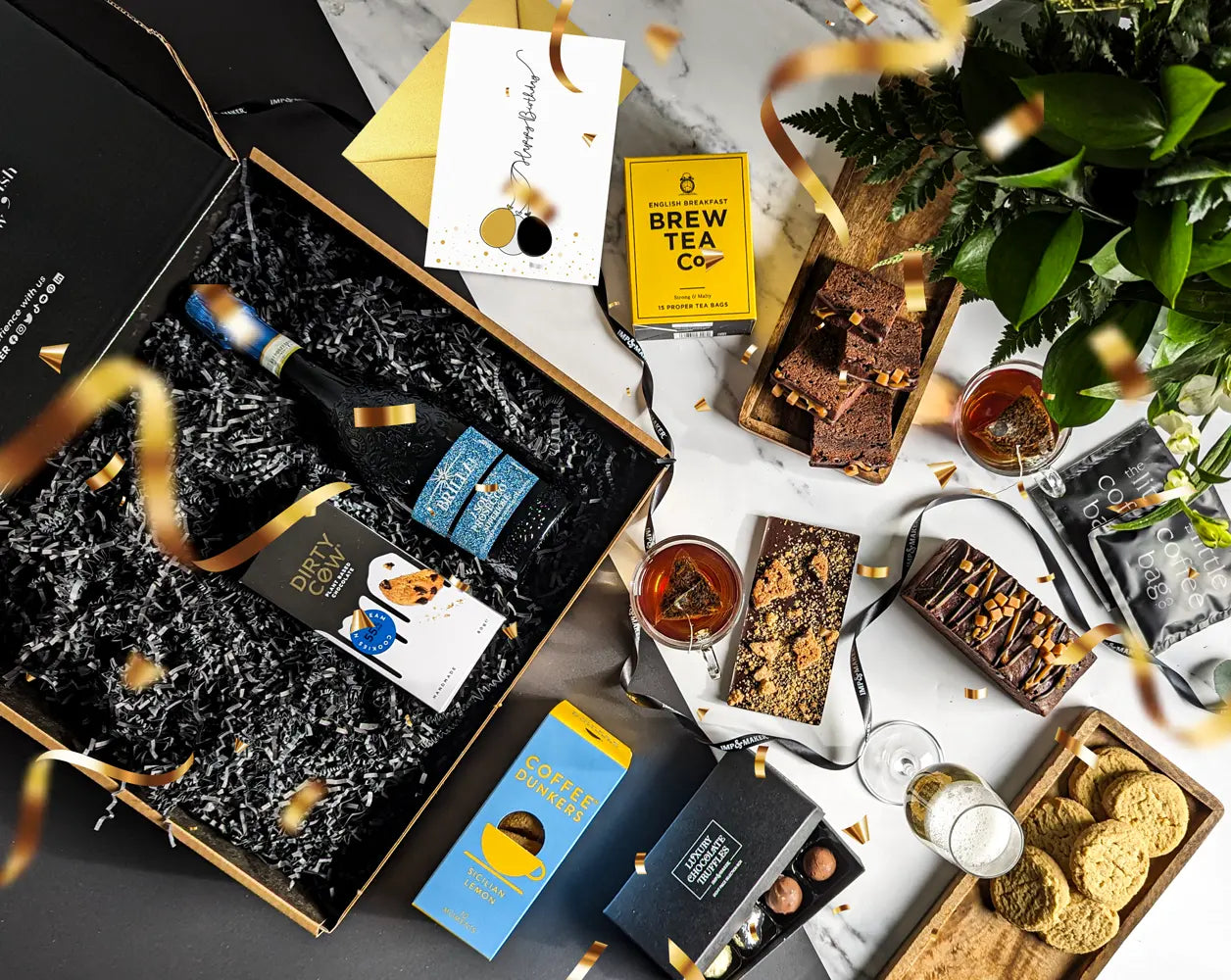 Ultimate Afternoon Tea & Fizz Gift Box - IMP & MAKER