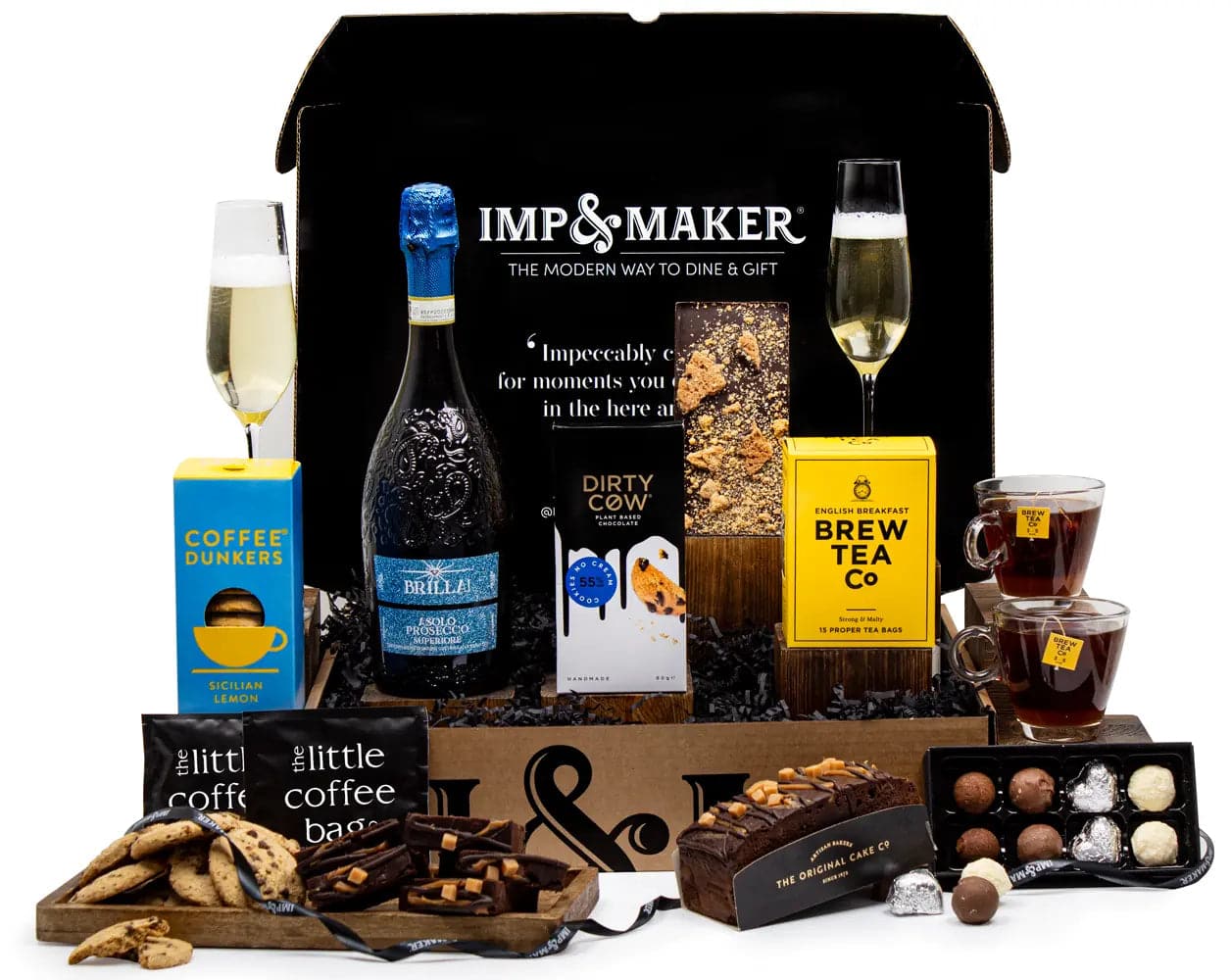 Ultimate Afternoon Tea & Fizz Gift Box - IMP & MAKER