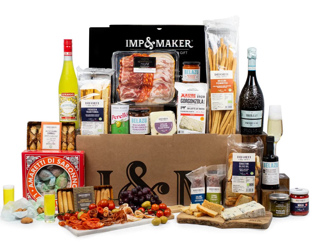 Luxury Food Hampers and Gifts - UK Delivery - IMP & MAKER