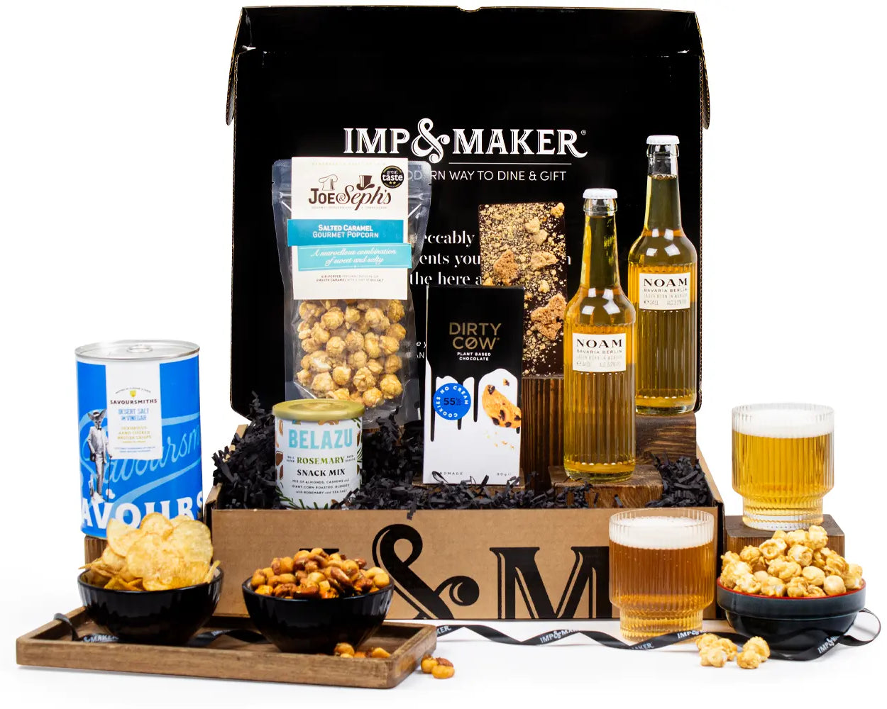 Ultimate Beer & Vegan Treat Box - IMP & MAKER