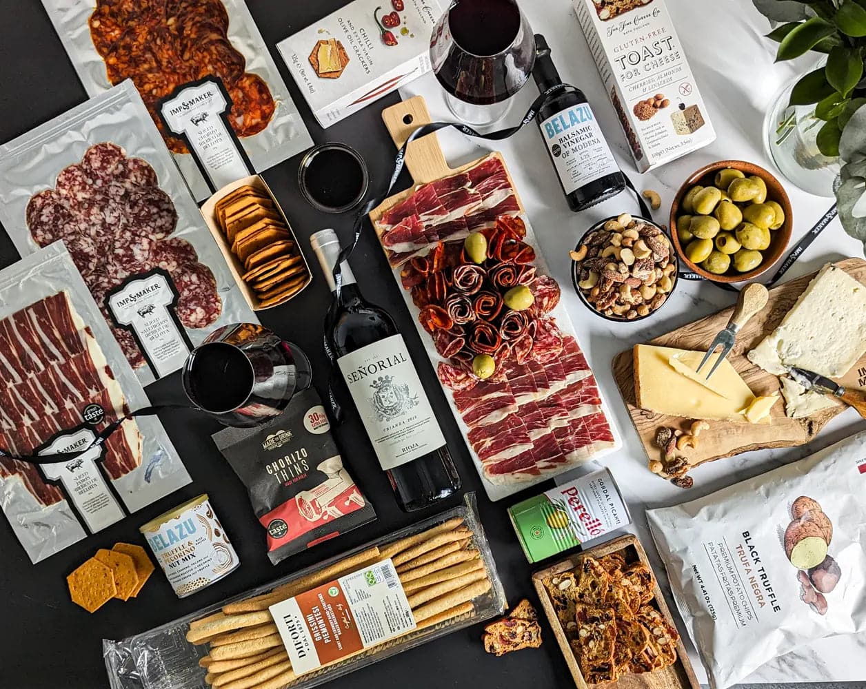 Ultimate Charcuterie & Wine Hamper - IMP & MAKER