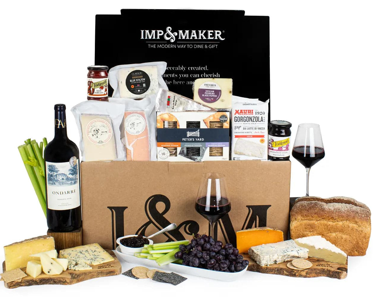 Ultimate Cheese & Wine Lovers Hamper - IMP & MAKER
