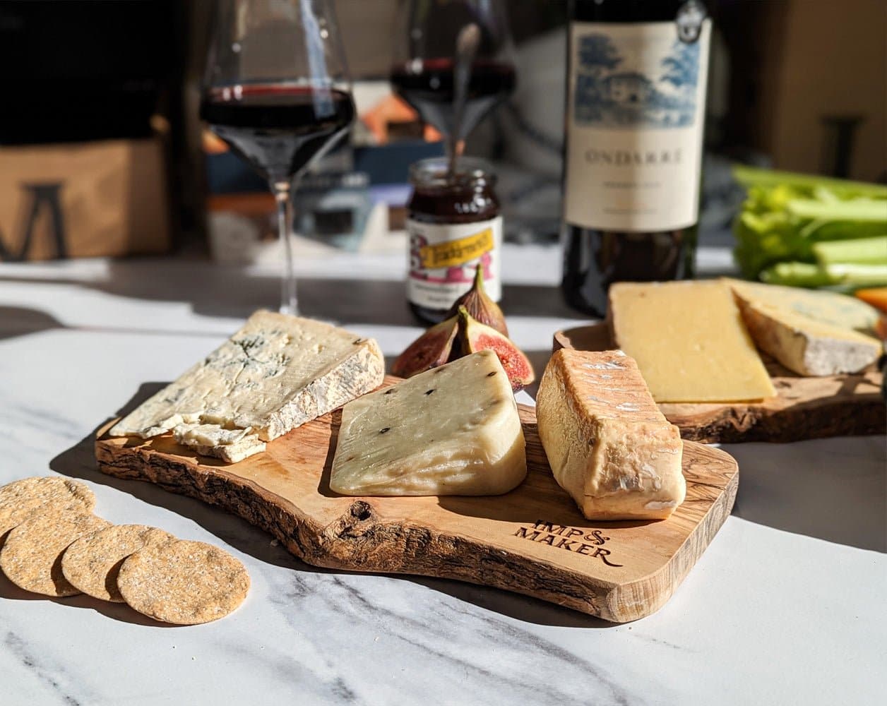 Ultimate Cheese & Wine Lovers Hamper - IMP & MAKER