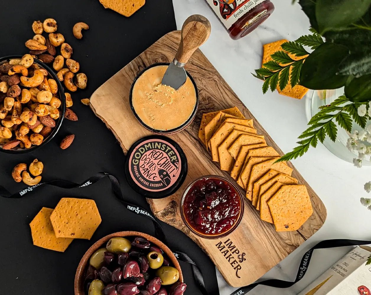 Ultimate Chilli Lovers Cheese & Nibbles Gift Hamper - IMP & MAKERIMP & MAKERIMP132