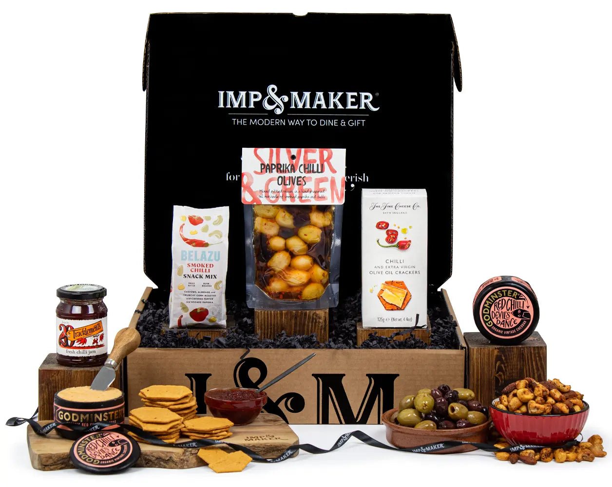 Ultimate Chilli Lovers Cheese & Nibbles Gift Hamper - IMP & MAKERIMP & MAKERIMP132