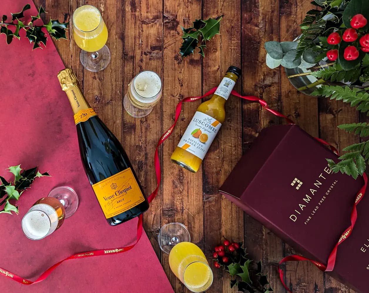 Veuve Clicquot Champagne Bucks Fizz Gift Hamper - IMP & MAKERIMP & MAKERXMAS9