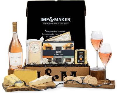 Whispering Angel Rosé & Artisan Cheese Board Gift Hamper - IMP & MAKERIMP & MAKERIMP260