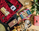 Christmas White Wine & Festive Treats Gift Hamper | IMP & MAKER